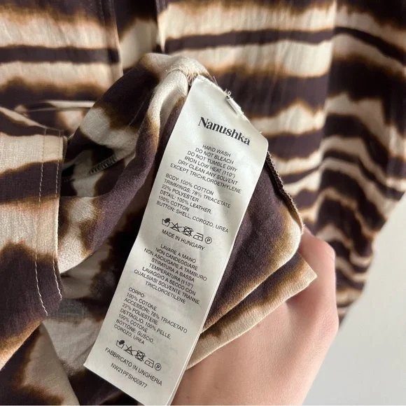 Nanushka soho tie dye shirt - Picture 11 of 11